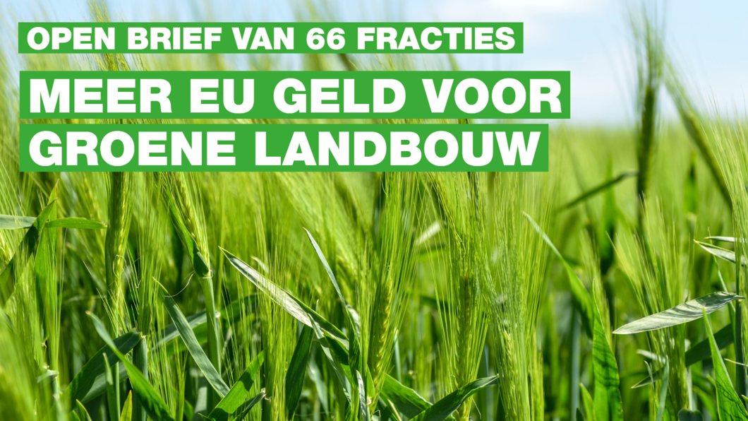 GroenLinks groene landbouw