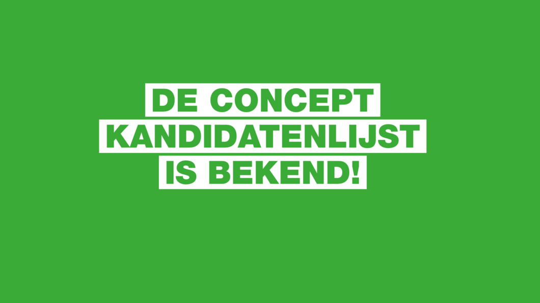 Concept kandidatenlijst bekend website