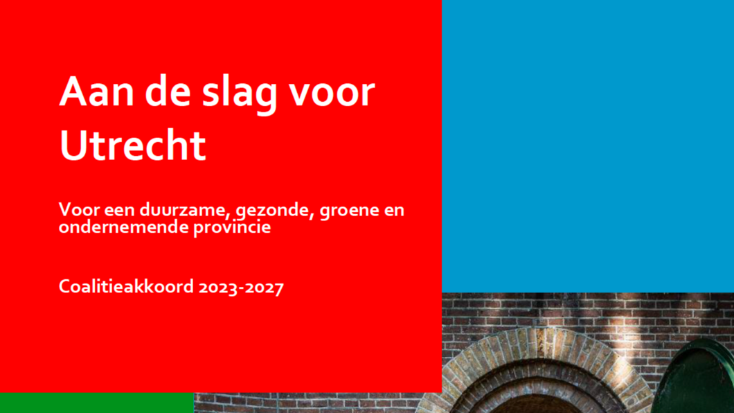 Coalitieakkoord Aan de slag voor Utrecht