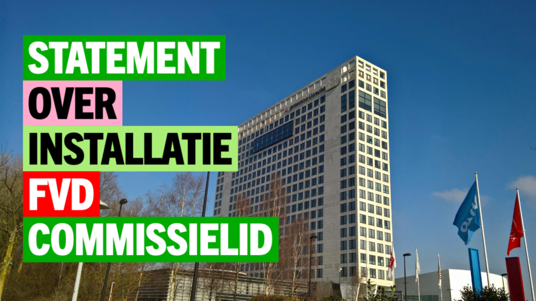 Statement GroenLinks en PvdA over FvD commissielid