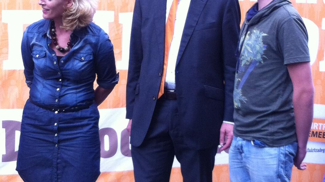 gedeputeerde Mariëtte Pennarts - Hans Marchal wethouder WbD - Thomas Schuurman vz llraad Revius