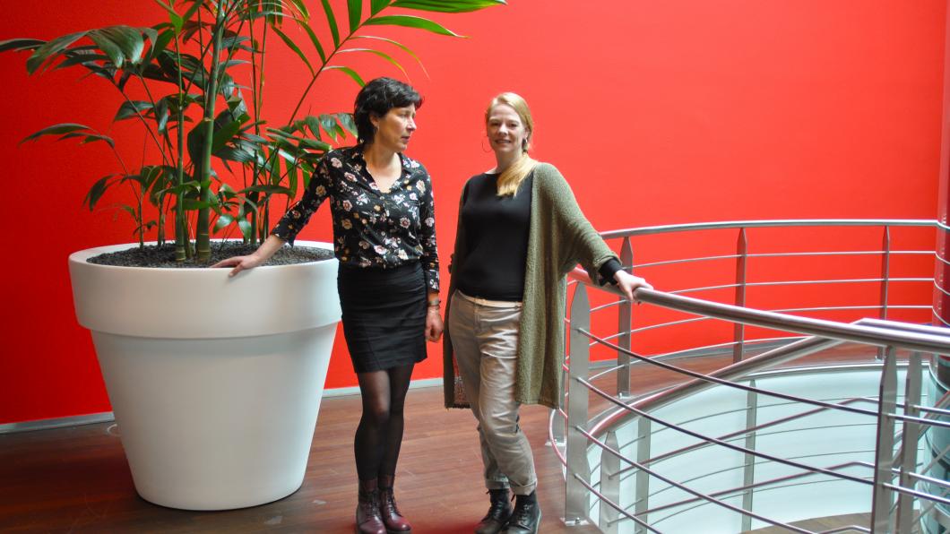 Karin Boelhouwer en Nelleke Groen