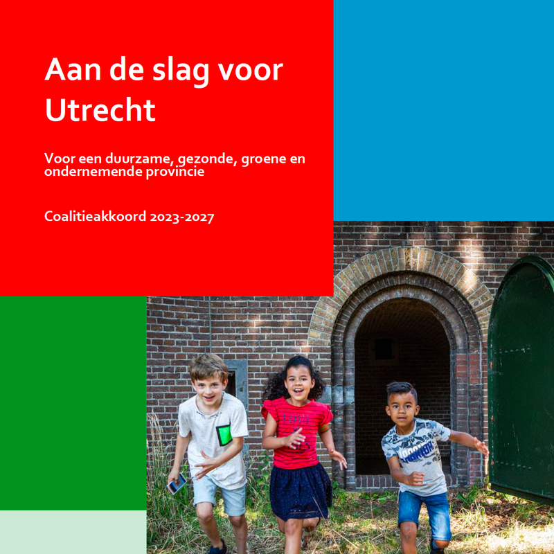 Coalitieakkoord Aan de slag voor Utrecht
