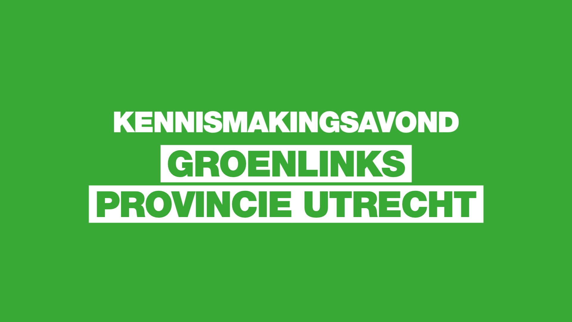 Kennismakingsavond