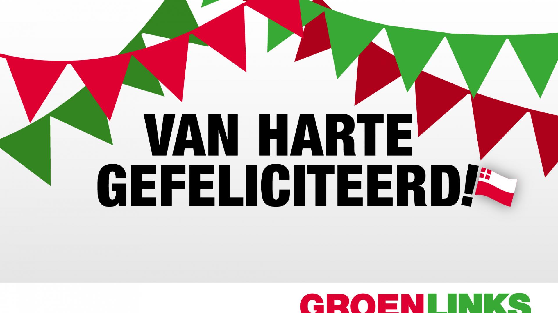 Van harte gefeliciteerd