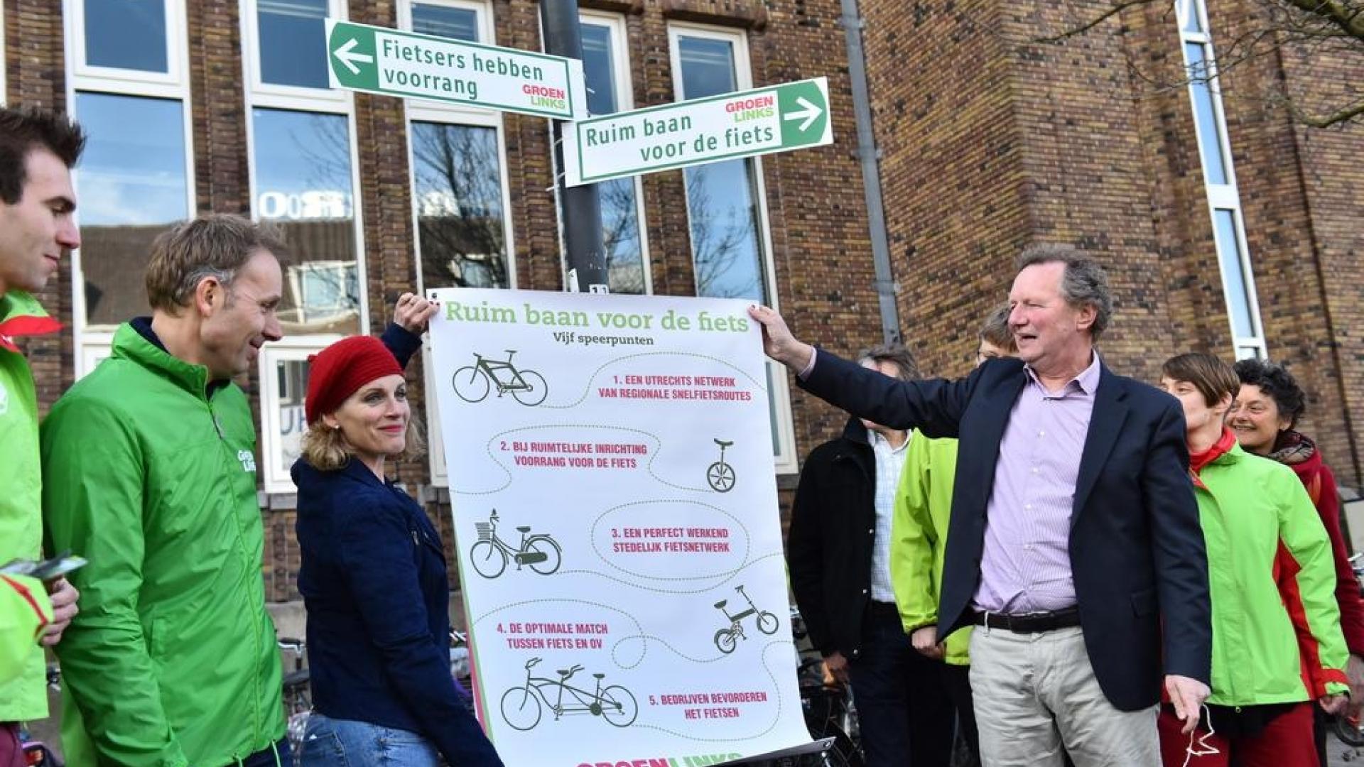 Bram van Ojik wil ook ruim baan voor de fiets